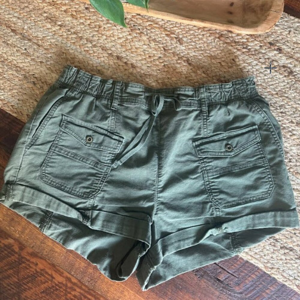 Anthropologie PILCRO Low-Rise Cargo Shorts